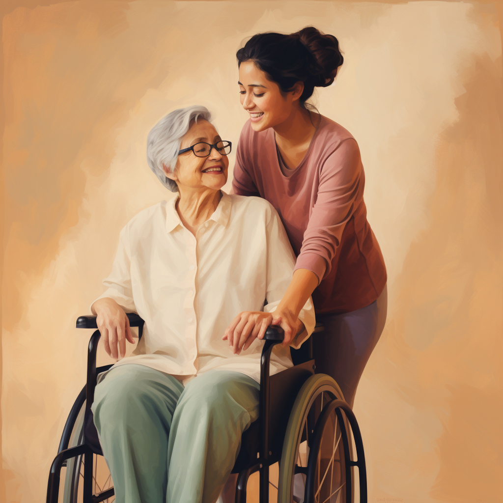 Pays tribute to caregivers, featuring heartwarming interactions and caring gestures.