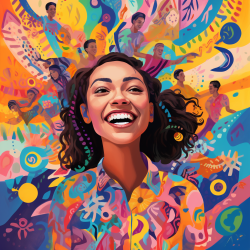 Inspiring stories of recovery, featuring happy faces and motivational quotes.