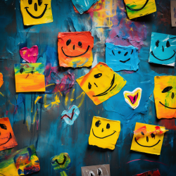 Inspiring stories of recovery, featuring happy faces and motivational quotes.